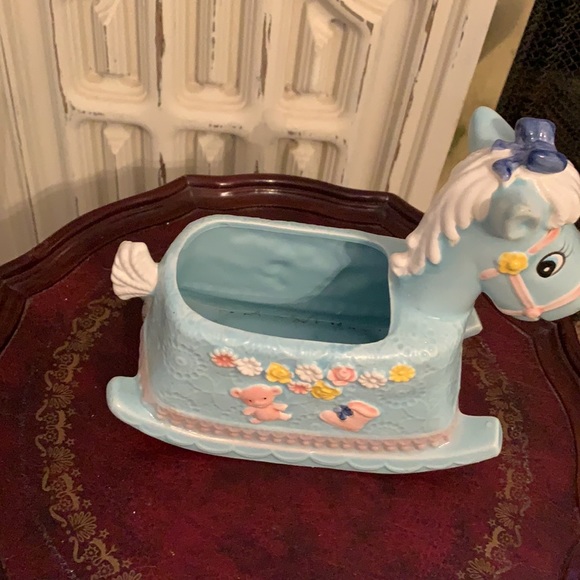Napco ware rocking horse planter - Picture 2 of 8